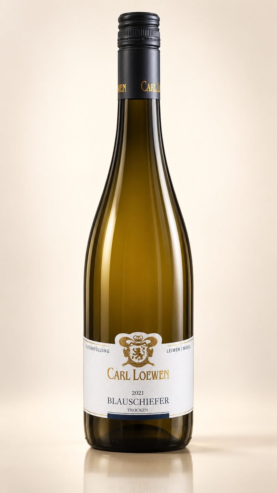 Flasche Weingut Carl Loewen Blauschiefer trocken 2021
