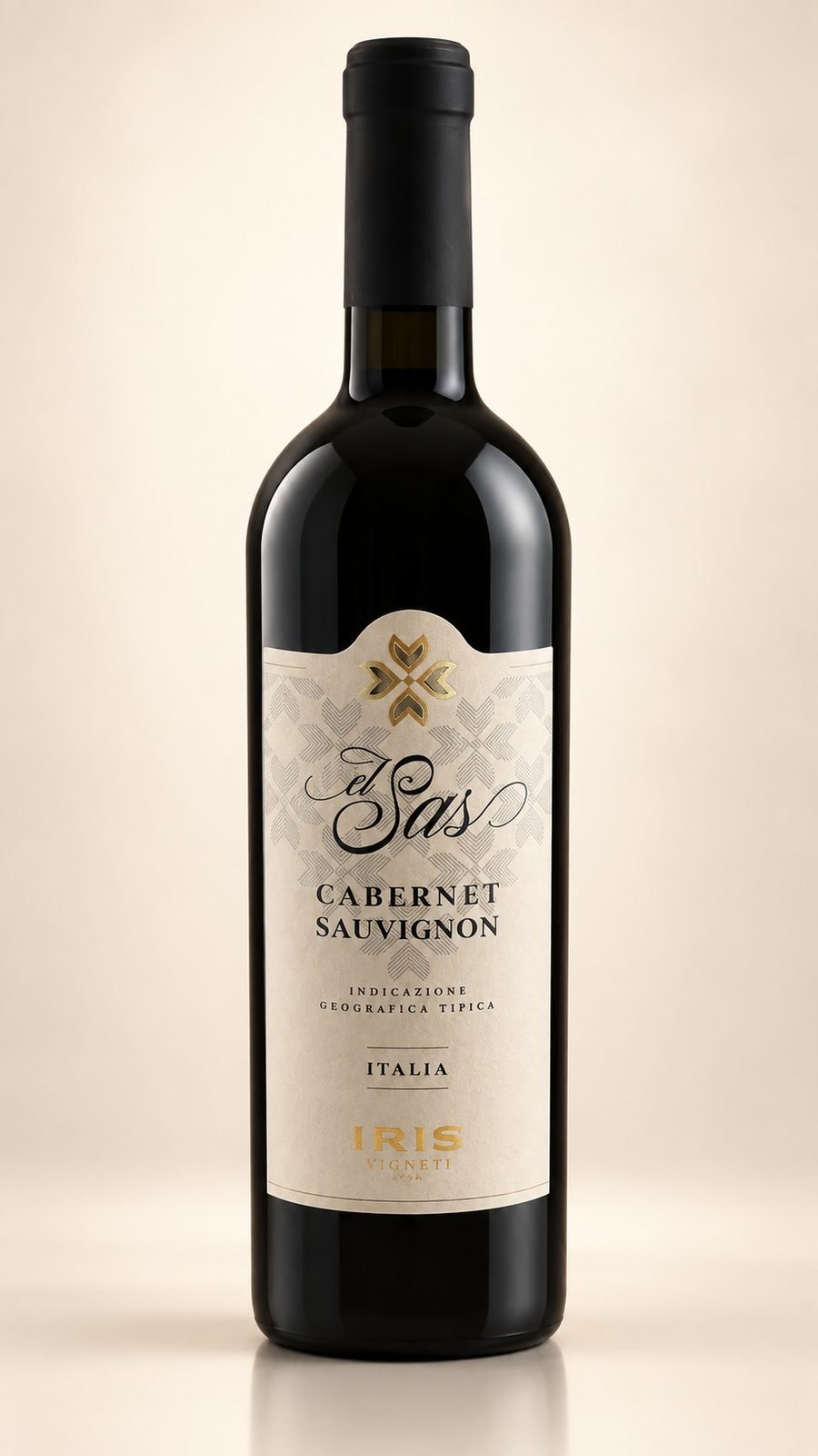 Flasche Iris Vigneti El Sas Cabernet Sauvignon IGT